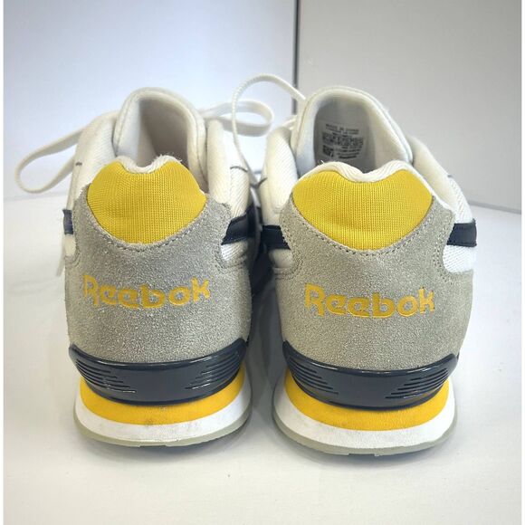 Reebok CL Harman Run LTCL Reebok White/Grey/Yellow Size 9.5 - Picture 4 of 7